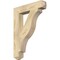 Ekena Millwork Funston Craftsman Rough Sawn Bracket, Douglas Fir, 4"W x 22"D x 30"H BKT04X22X30FST04RDF - alternate 1